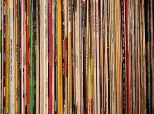 Wall of records 4